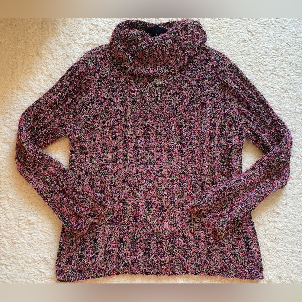 Marsh landing multicolor eyelash sweater